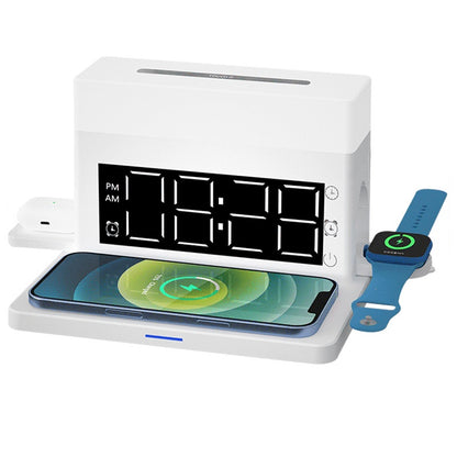 Night Light Clock Multifunctional Wireless Charger - SustainCharge