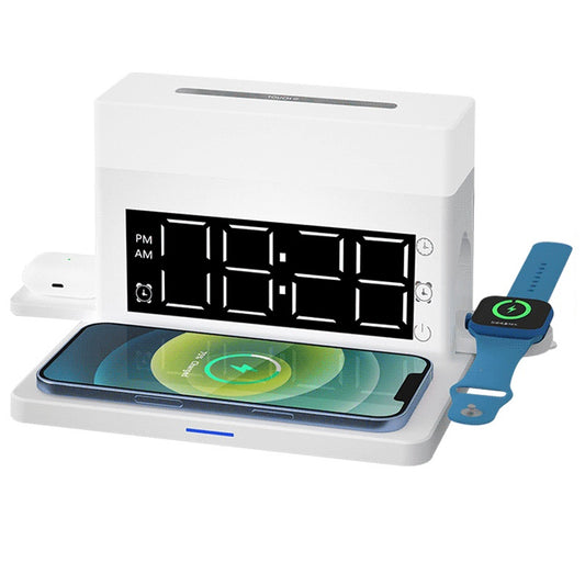 Night Light Clock Multifunctional Wireless Charger - SustainCharge