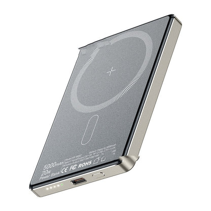 Cross-boundary Magnetic Portable Wireless Charging Power Supply - SustainCharge