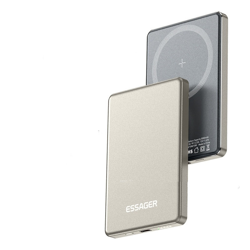 Cross-boundary Magnetic Portable Wireless Charging Power Supply - SustainCharge