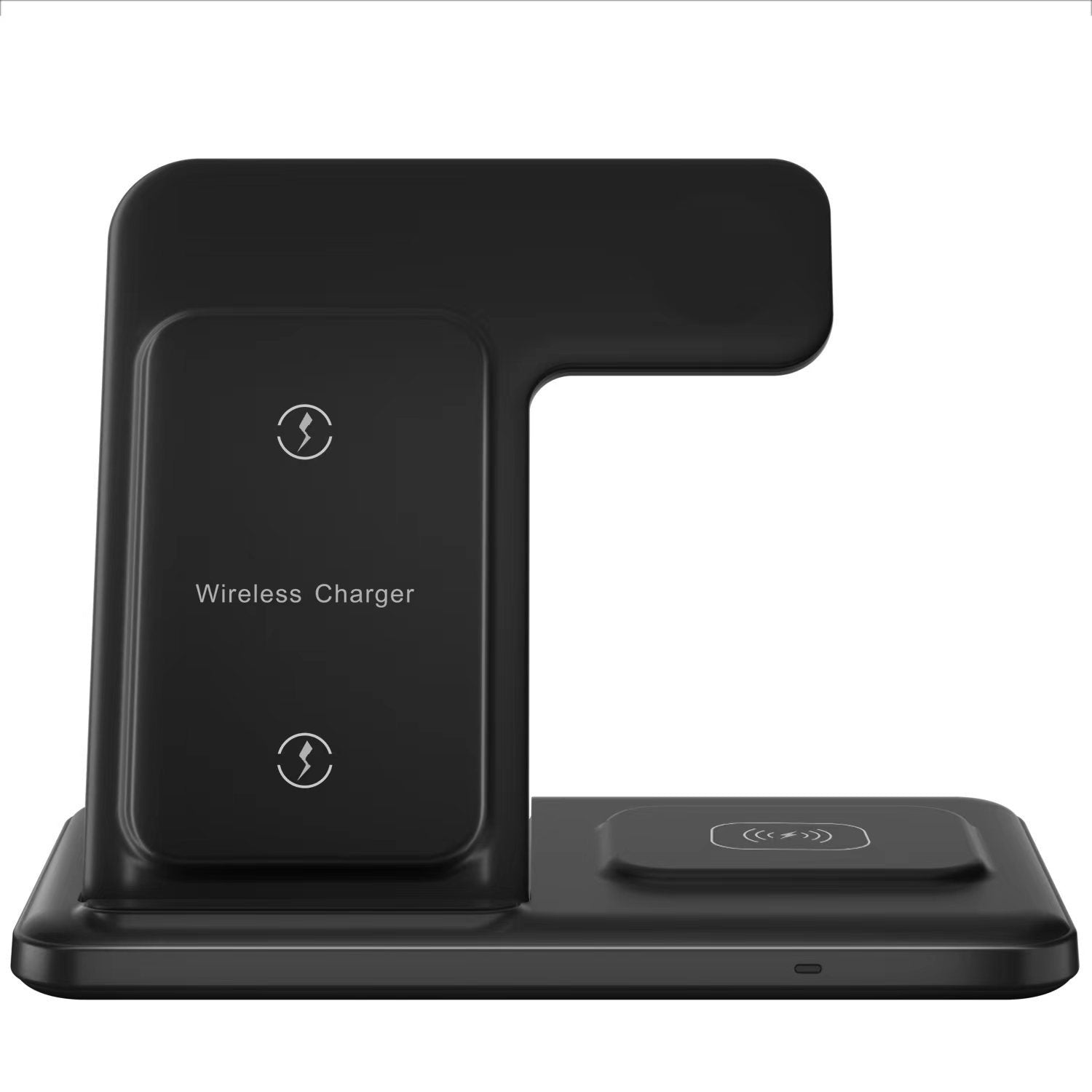 Vertical Bracket Fast Charging Base Three-in-one Wireless Charger - SustainCharge